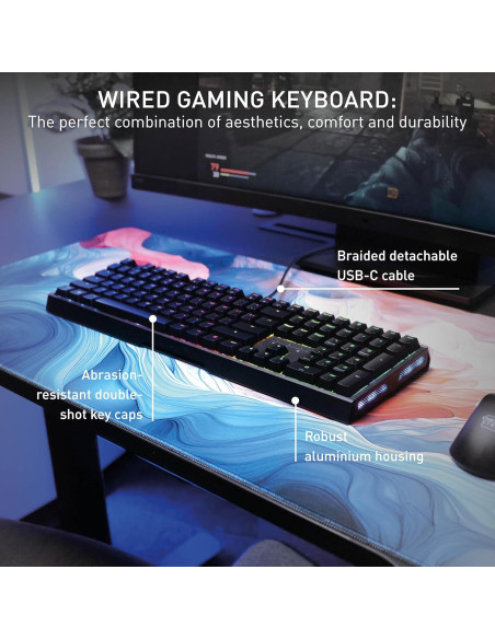 Teclado Mecánico CHERRY XTRFY MX 3.1 RGB Interruptores MX2A