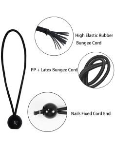 40 Clips de Agarre de Bloqueo qiyeyeye para Carpa y Lona 2