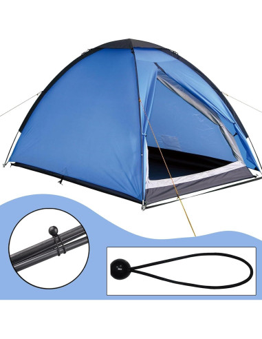 40 Clips de Agarre de Bloqueo qiyeyeye para Carpa y Lona