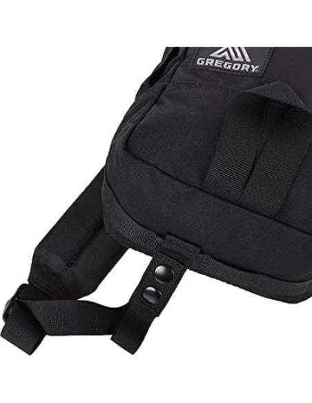 Mochila Gregory Clásica Unisex 10L Negra con Bolsillo