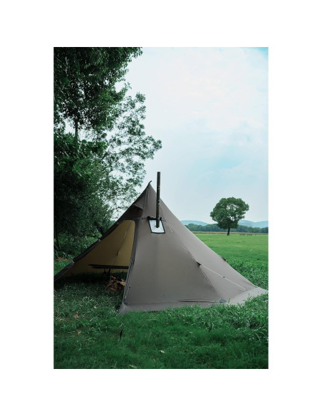 Tienda Caliente Dandelion Shell 4 Estaciones 3-4 Personas 2.2kg