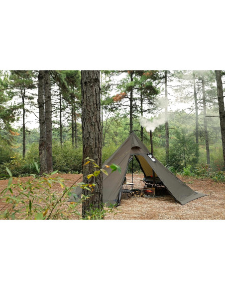 Tienda Caliente Dandelion Shell 4 Estaciones 3-4 Personas 2.2kg