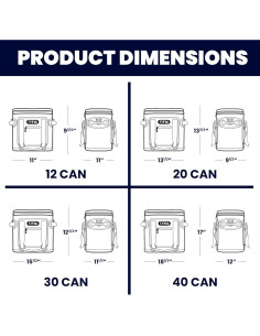Cooler Aislado RTIC 12 Litros Verde Mar para Camping y Playa 2