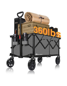 Carro Plegable MOON LENCE Gris 163 kg Alta Resistencia