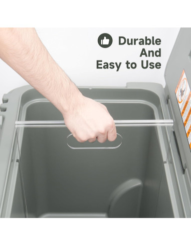 Divisor Acrílico Transparente LUVCOSY para Cooler YETI Roadie 48/60