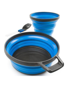 Juego de Mesa Plegable GSI Outdoors 1 Persona Azul 651 ml