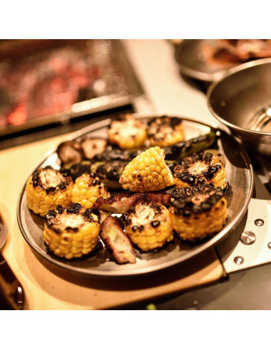 Juego de Vajilla Snow Peak L - Acero Inoxidable 4 Piezas