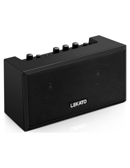 Amplificador de guitarra LEKATO GA-02 5W Bluetooth recargable