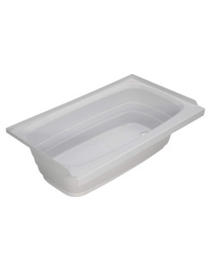 Bañera Lippert 209678 Blanca 61x102 cm Acrílico ABS