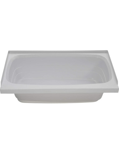 Bañera Lippert 209678 Blanca 61x102 cm Acrílico ABS