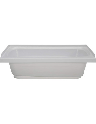 Bañera Lippert 209678 Blanca 61x102 cm Acrílico ABS