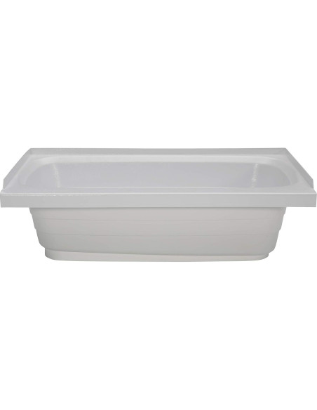 Bañera Lippert 209678 Blanca 61x102 cm Acrílico ABS
