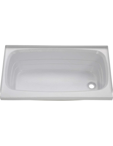 Bañera Lippert 209678 Blanca 61x102 cm Acrílico ABS