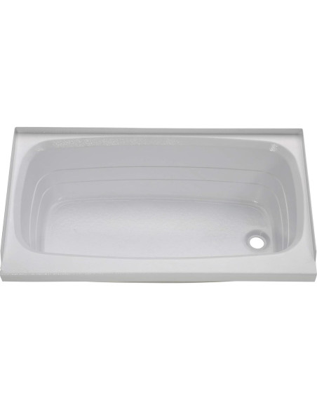 Bañera Lippert 209678 Blanca 61x102 cm Acrílico ABS