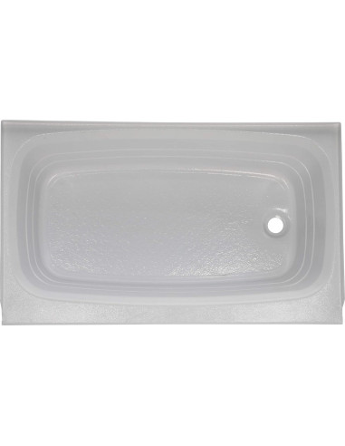 Bañera Lippert 209678 Blanca 61x102 cm Acrílico ABS