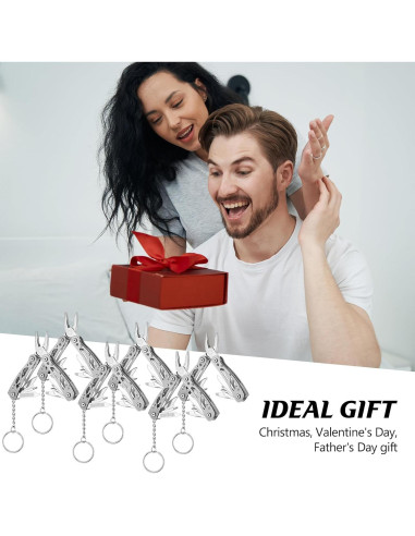 Multiherramienta Compacta Lasnten 6 Piezas Acero Inoxidable