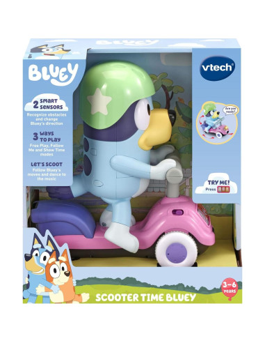 Scooter Time Bluey VTech para Niños 3-6 Años
