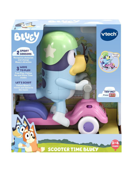 Scooter Time Bluey VTech para Niños 3-6 Años