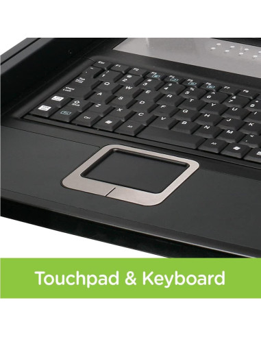 Consola KVM IOGEAR GCL1800 1 Puerto 17" LCD Teclado Táctil