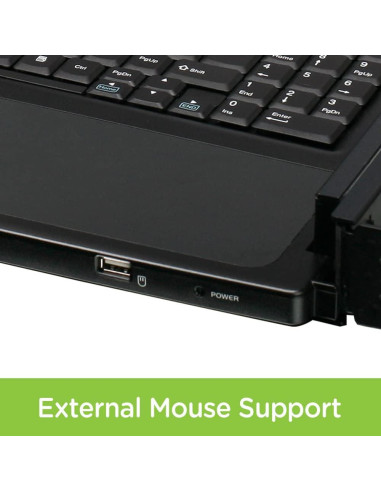 Consola KVM IOGEAR GCL1800 1 Puerto 17" LCD Teclado Táctil