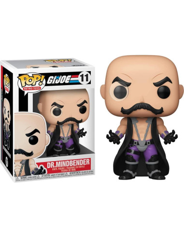 Funko POP Juguete Retro GI Joe Dr. Mindbender Vinilo 9.5cm