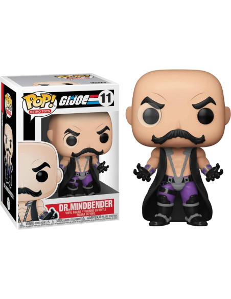 Funko POP Juguete Retro GI Joe Dr. Mindbender Vinilo 9.5cm