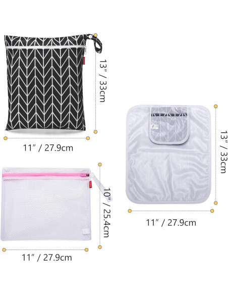 Bolsa Extractor de Leche Damero con Alfombrilla Impermeable