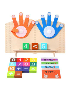 Juguetes de Aprendizaje HYSZXUS Matemáticas Madera Multicolor