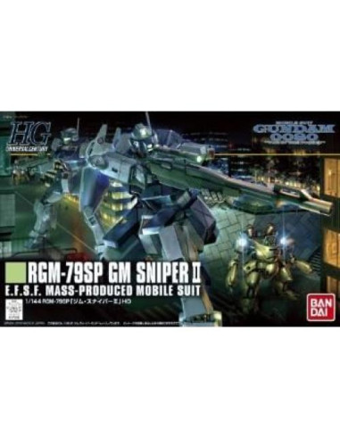 Figura de Acción GM Sniper II 1/144 Bandai HGUC