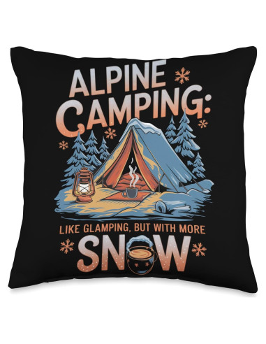 Almohada de Camping Alpino 16x16 cm - Relleno 100% Poliéster