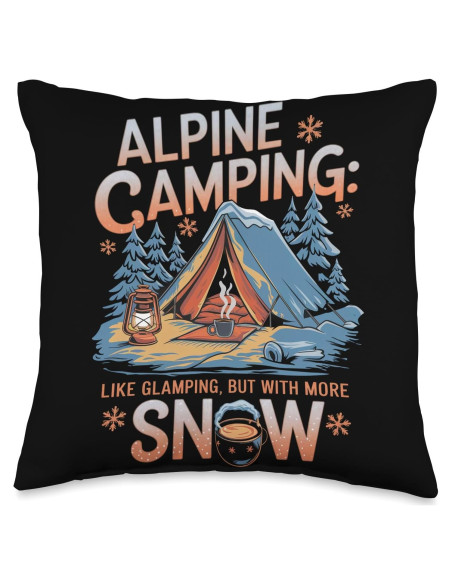 Almohada de Camping Alpino 16x16 cm - Relleno 100% Poliéster