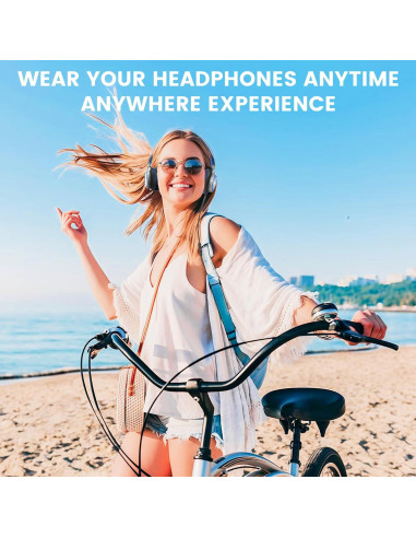 Auriculares USB C INFURTURE FTBH118AU con Micrófono y Control