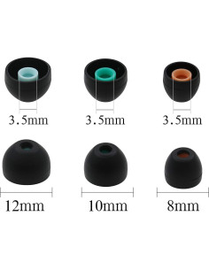 Puntas de Silicona Rayker para Auriculares In-Ear Sony - 3 Pares 2