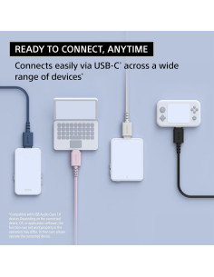 Auriculares In-Ear Sony IER-EX15C USB-C con Micrófono Azul 2