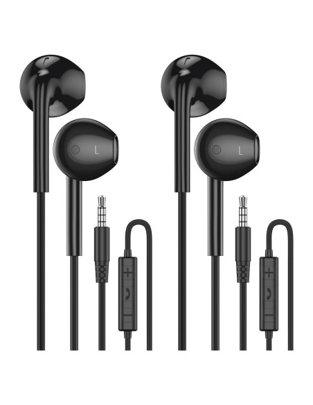 Auriculares Intrauditivos MOSWAG 3.5mm con Micrófono y Control