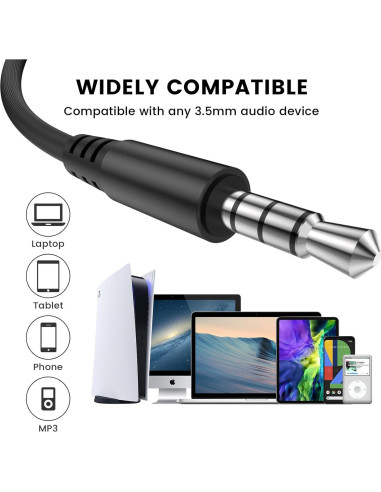 Auriculares Intrauditivos MOSWAG 3.5mm con Micrófono y Control