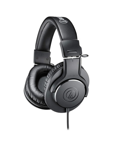 Auriculares de Monitoreo Audio-Technica ATH-M20x + Paravientos