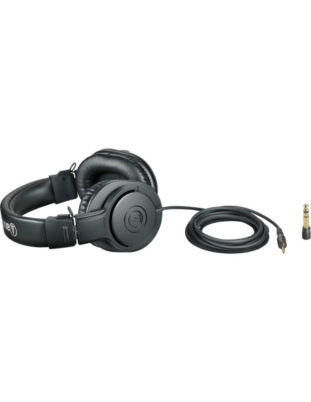 Auriculares de Monitoreo Audio-Technica ATH-M20x + Paravientos