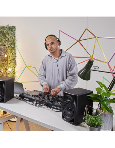 Monitores Activos Pioneer DJ DM-50D-BT 5" Bluetooth Negro