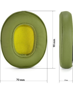 Almohadillas de Repuesto HIQUE para Skullcandy Hesh 3 y Crusher ANC - Verde 2