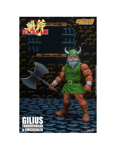 Figura Gilius Thunderhead Storm Collectibles 1/12 Golden Axe
