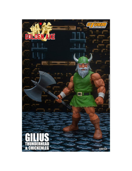 Figura Gilius Thunderhead Storm Collectibles 1/12 Golden Axe