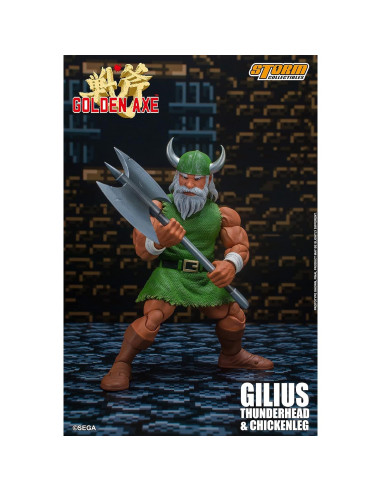 Figura Gilius Thunderhead Storm Collectibles 1/12 Golden Axe