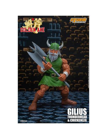 Figura Gilius Thunderhead Storm Collectibles 1/12 Golden Axe