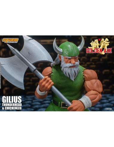 Figura Gilius Thunderhead Storm Collectibles 1/12 Golden Axe
