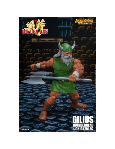 Figura Gilius Thunderhead Storm Collectibles 1/12 Golden Axe