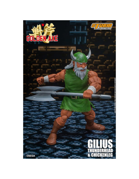 Figura Gilius Thunderhead Storm Collectibles 1/12 Golden Axe