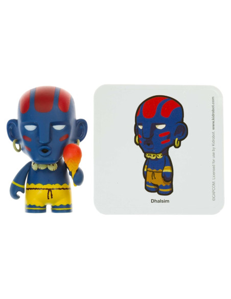 Mini Figura Dhalsim 2 Street Fighter Kidrobot 7.62 cm