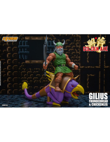 Figura Gilius Thunderhead Storm Collectibles 1/12 Golden Axe