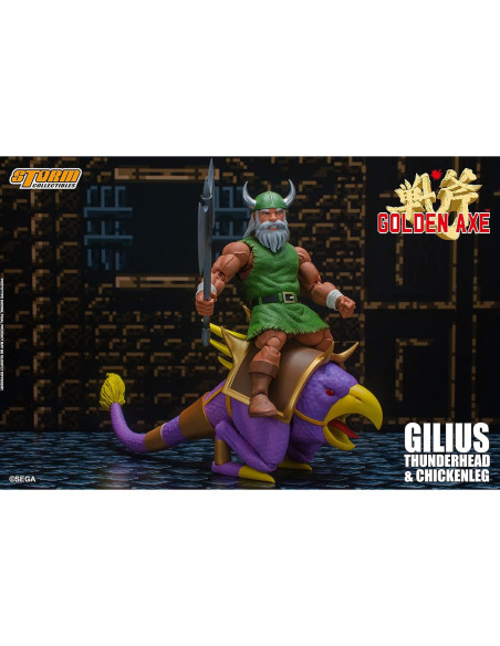 Figura Gilius Thunderhead Storm Collectibles 1/12 Golden Axe